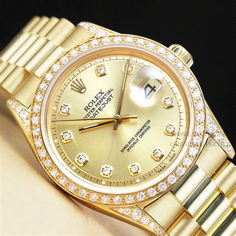 solid gold rolex men|rolex watches 18k gold price.